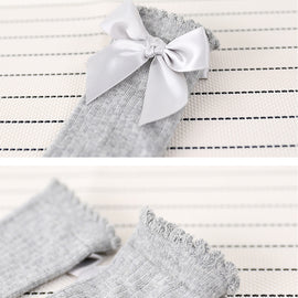 New baby socks Kids Toddlers Girls Big Bow